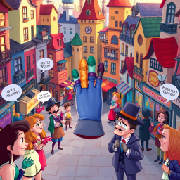 Whose Glove is This? - Text-based game