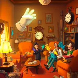 Whose Glove is This? - Text-based game