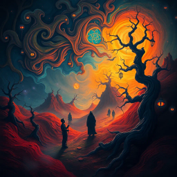 Tangled Dreams: Whose Nightmare is it Anyway? - Text-based game