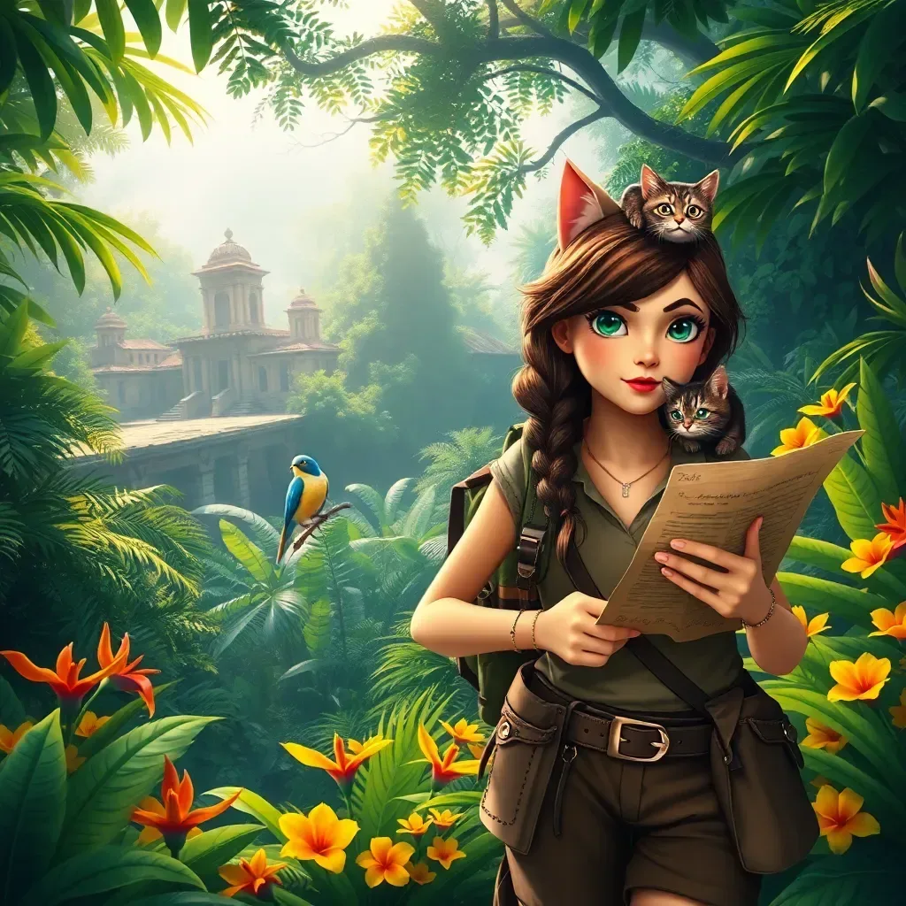 Penelope and Catnip: The Search for the Lost City