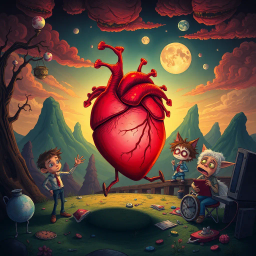 Whose Heart Is It Anyway? - Text-based game