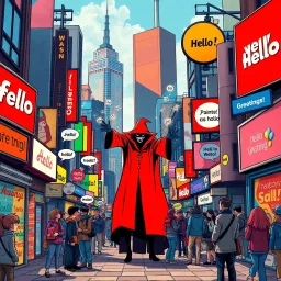 Whose Hello Is It, Anyway? - Text-based game