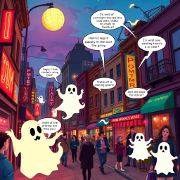 Hello, Whose Ghost Is It Anyway? - Text-based game