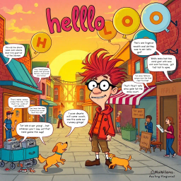 Whose Hellos Are These, Anyway? - Text-based game