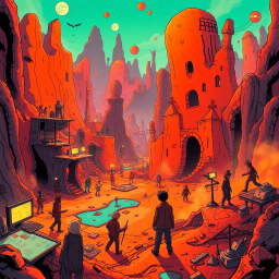 Chaos Chronicles: Whose Worlds Anyway? - Text-based game