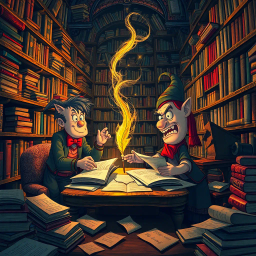 Whose Scribe Is It Anyway? - Text-based game