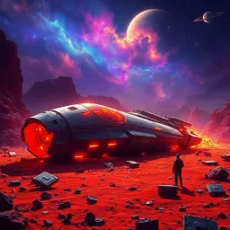Starship Crash - The Final Frontier - Text-based game