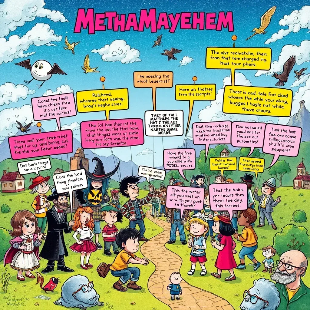 MetaMayhem: Whose Adventure is it Anyway?
