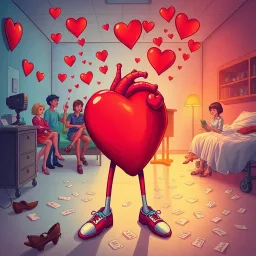 Whose Heart Is It, Anyway? - Text-based game