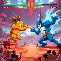 Bouba/Kiki Brawl - Text-based game