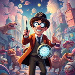 Chronochaos: Whose Time Is It Anyway? - Text-based game