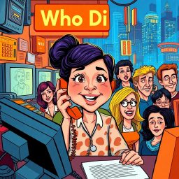 Crisis Call: Who Dis? - Text-based game