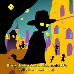 Whose Shadow Is It Anyway? - Text-based game