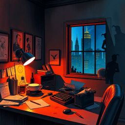 Whose Shadow is it Anyway? - Text-based game