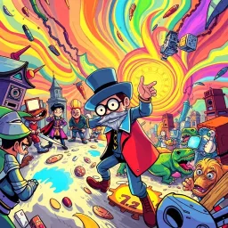 Chronochaos: Whose Time Is It Anyway? - Text-based game