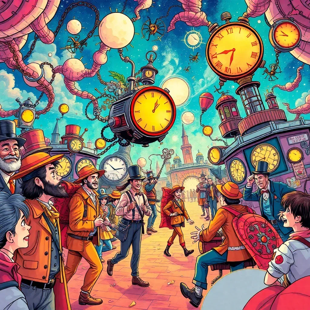 Chronochaos: Whose Time Is It Anyway?