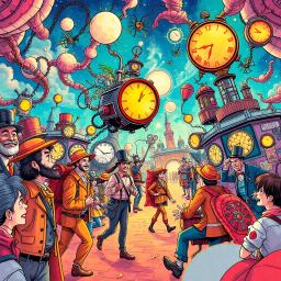 Chronochaos: Whose Time Is It Anyway? - Text-based game