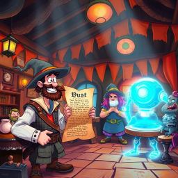 MetaQuest: Whose Adventure Is It, Anyway? - Text-based game