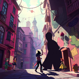 Shadewalkers: Whose Shadow Is It, Anyway? - Text-based game
