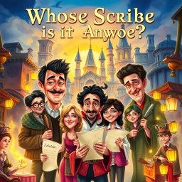 Whose Scribe is it Anyway? - Text-based game