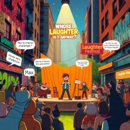 Whose Laughter is it Anyway? - Text-based game