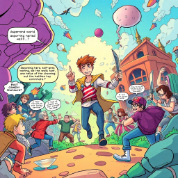 MetaQuest: Whose Adventure is it Anyway? - Text-based game