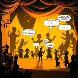Whose Shadow is It Anyway? - Text-based game