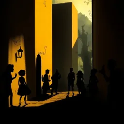 Shadow's Scribble: Whose Shadow is It Anyway? - Text-based game