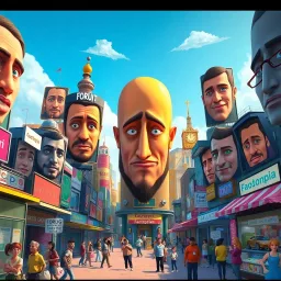 Whose Face Is This Anyway? - Text-based game