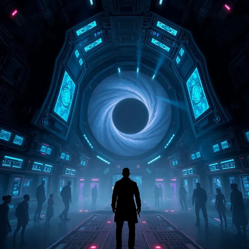 Galactic Enigma: The Echoing Void