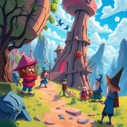 Whose Adventure Is It Anyway? - Text-based game