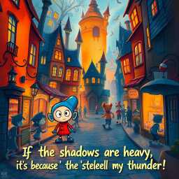 Whose Shadow Is It Anyway? - Text-based game