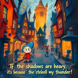 Whose Shadow Is It Anyway? - Text-based game