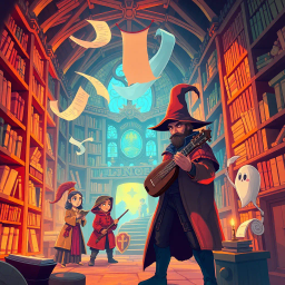 Questonomicon: Whose Quest Is It Anyway? - Text-based game