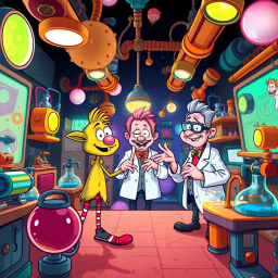 Whose Lab is it Anyway? - Text-based game