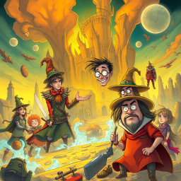 Whose Quest Is It Anyway? - Text-based game