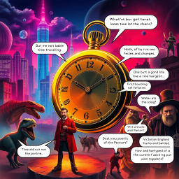 Chrono Clash: Whose Time is It Anyway? - Text-based game