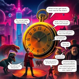 Chrono Clash: Whose Time is It Anyway? - Text-based game