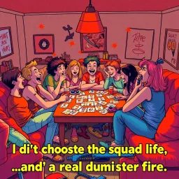 Whose Squad Is It Anyway? - Text-based game