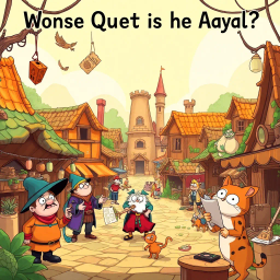 Whose Quest Is It Anyway? - Text-based game