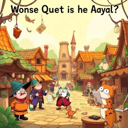Whose Quest Is It Anyway? - Text-based game