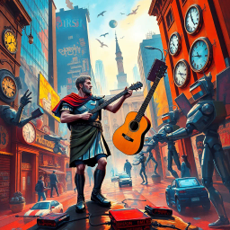 Chrono Clash: Whose Time Is It Anyway? - Text-based game