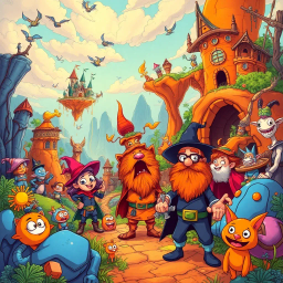 Chronicles of Chaos: Whose World Is It Anyway? - Text-based game