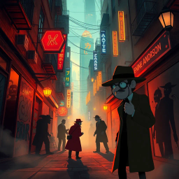 Whose Shadow Is It Anyway? - Text-based game