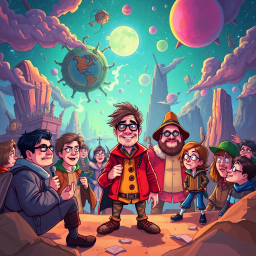 Whose Adventure Is It Anyway? - Text-based game
