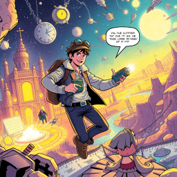 Chrono-Crisis: Who's Time is it Anyway? - Text-based game