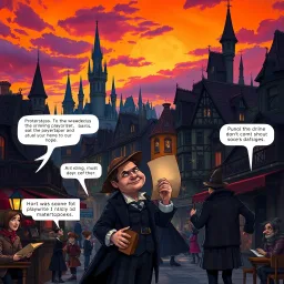 Whose Scribe Is It Anyway? - Text-based game