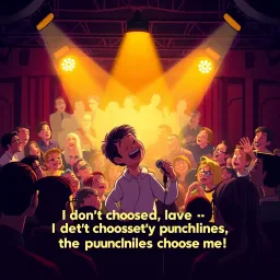 Whose Laughter is it Anyway? - Text-based game