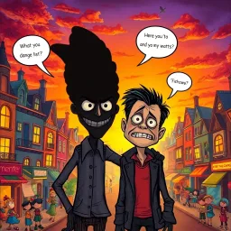 Whose Shadow Is It Anyway? - Text-based game
