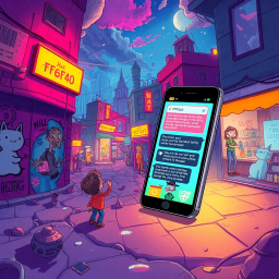 Whose Phone Is This, Anyway? - Text-based game